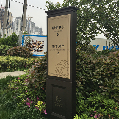 小区物业服务 导视牌 销售展示中心指示牌 售楼部停车牌 立式水牌