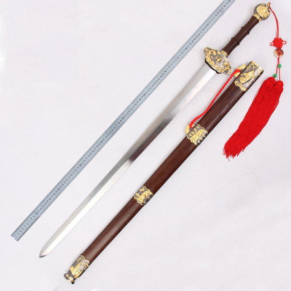 特价包邮龙泉宝剑 达摩剑 长剑硬剑 镇宅辟邪剑 刀剑 未开刃