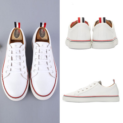 gd-tb小白鞋汤姆布朗尼李易峰同款真皮系带运动休闲男女情侣板鞋