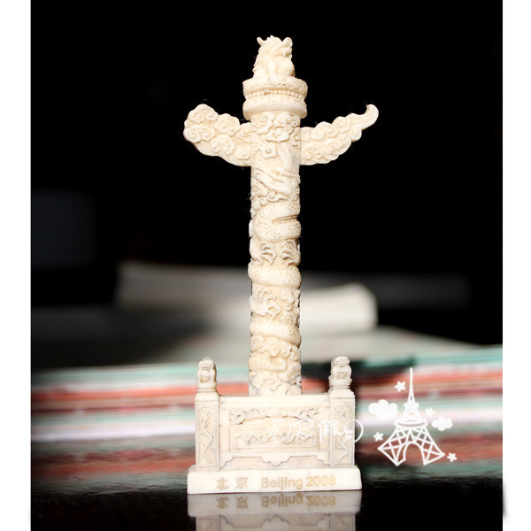 世界旅游纪念 冰箱贴 中国 北京 天安门 华表 纪念品 外事礼品