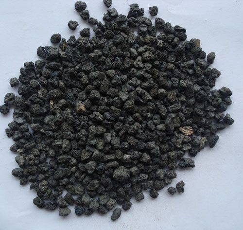 5斤包邮,黑色火山岩(无粉尘已过筛)3-6mm