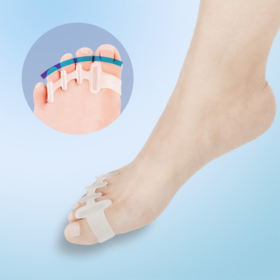 脚趾重叠分趾器 拇指趾外翻矫正器 拇外翻大脚骨矫正带日用护理套
