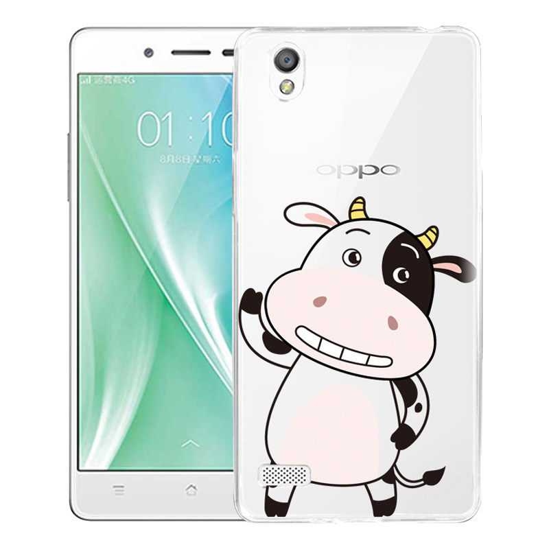 【圣弘数码专营店】佳靓 oppoa51手机壳a51手机套卡通硅胶防摔保护套