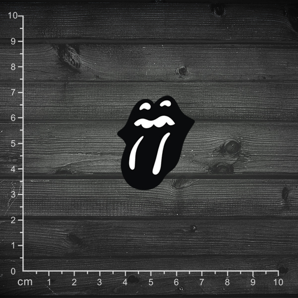 单张 滚石乐队 大舌头 rolling stones 小号 笔记本贴纸 冰箱贴纸