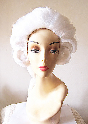 欧洲假发律师假发法官头套cos假发宫廷假发舞台戏剧假发