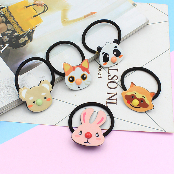 韩国流行grain de beaute/aznavour动物卡通发圈发绳头绳橡皮筋女