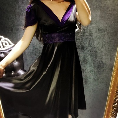 外贸原单低v领真丝连衣裙晚礼服裙高腰女士2016夏装新款女装