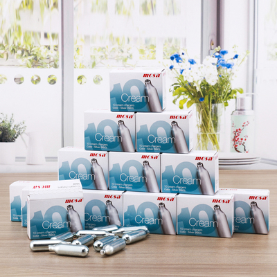 台湾正品蓝盒mosa 特供欧美高浓度高质量奶油气弹笑气氮气n2o