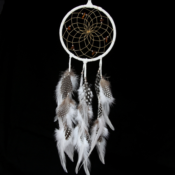 加拿大印第安手工捕梦网4寸大号dream catcher 继承者们474