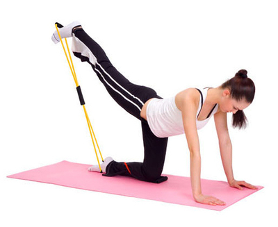 正品包邮无毒橡皮筋8字拉力器女瑜伽拉力绳健身拉家用瘦小腿锻炼