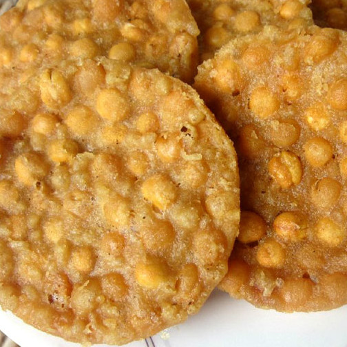 温州苍南特产零食休闲小吃点心 农家自制 纯手工香脆豆饼2份包邮