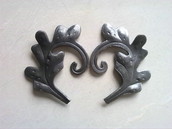 铁艺配件 冲压花叶 冲压花件 冲压配件 冲压装饰花围栏花