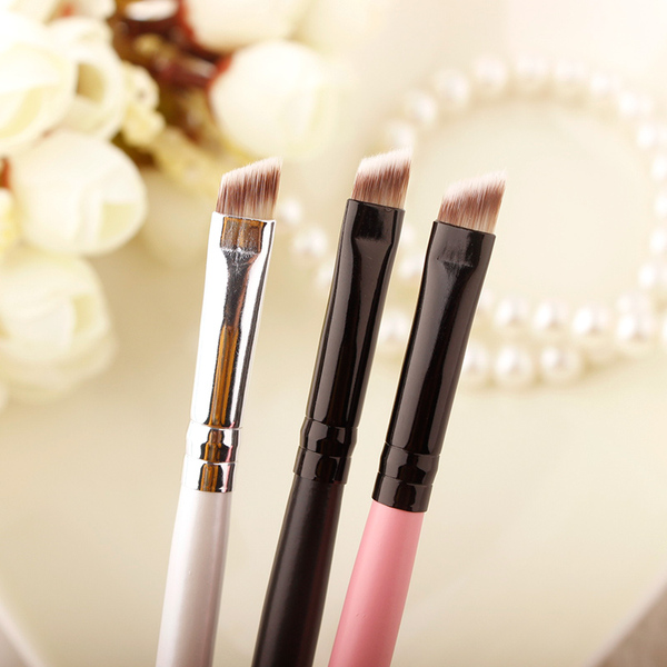 美丽工匠 斜头眉粉刷 眉毛化妆刷 纤维毛眉刷 斜角