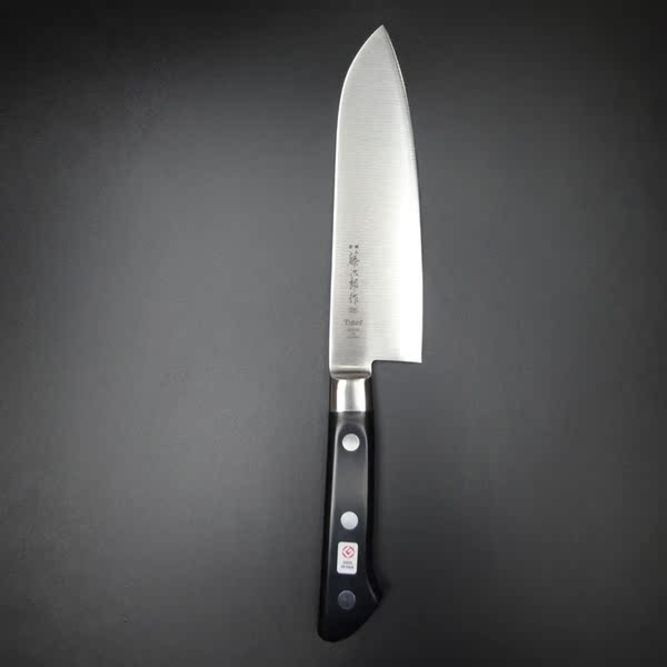 现货 日本原装 藤次郎dp系列f503三德庖丁 vg10厨刀 17cm