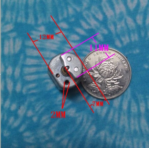 清仓ff 030振动马达 微型电机 1v3v5v直流震动 太阳能 强力