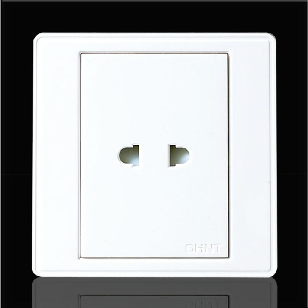 正泰开关插座 86型 new7e 二孔电源插座开关面板 电源插座