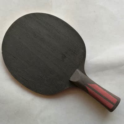 二手008 二手 艾弗特 七层纯木 黑色幽灵 生胶正胶乒乓球底板fl收腰柄