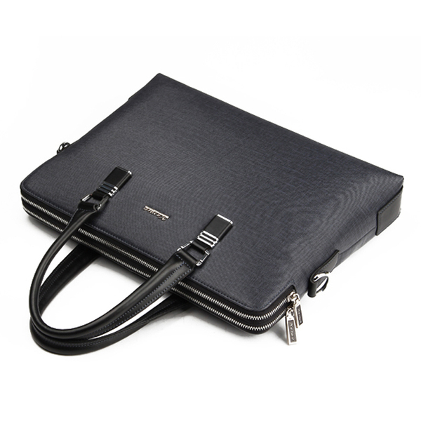 男士手提包横款工作用背包小号手拎男土商务皮包工文件办公文包包