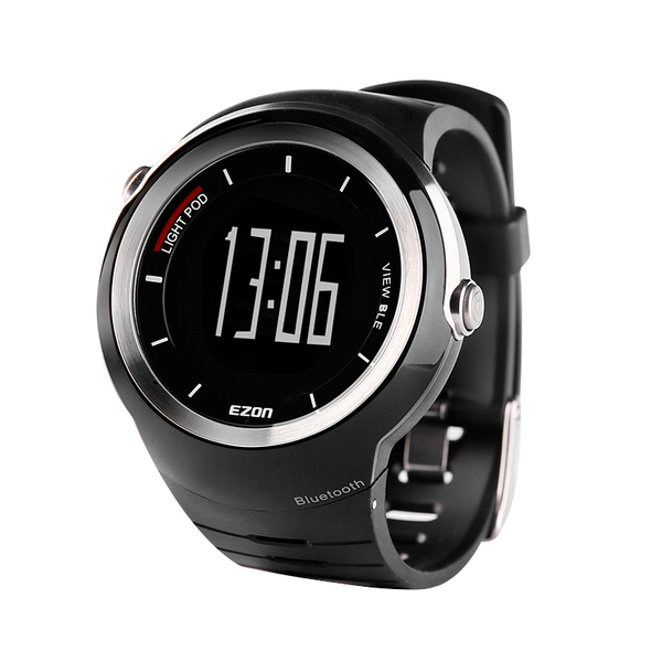 ezon宜准多功能运动智能休闲电子手表品质男士防水跑步计步腕表s2