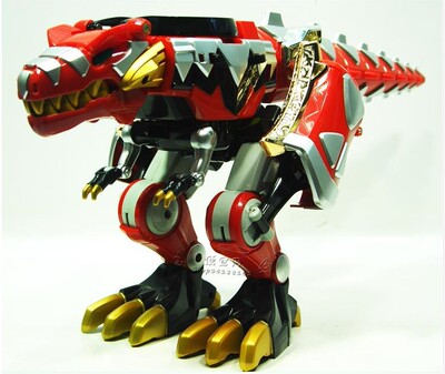 灵动正版暴龙战队绝版收藏儿童玩具暴龙王甲龙剑齿龙终极暴龙王