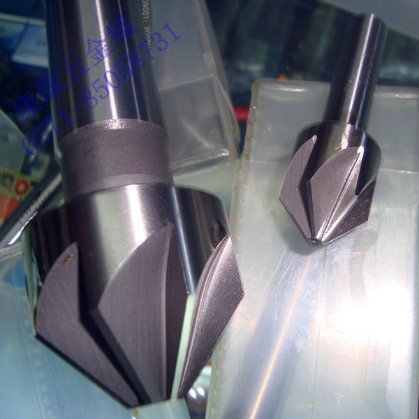 正品 拓普牌 直柄 多刃倒角刀 10*90° 鍃钻 倒角钻 质量保证