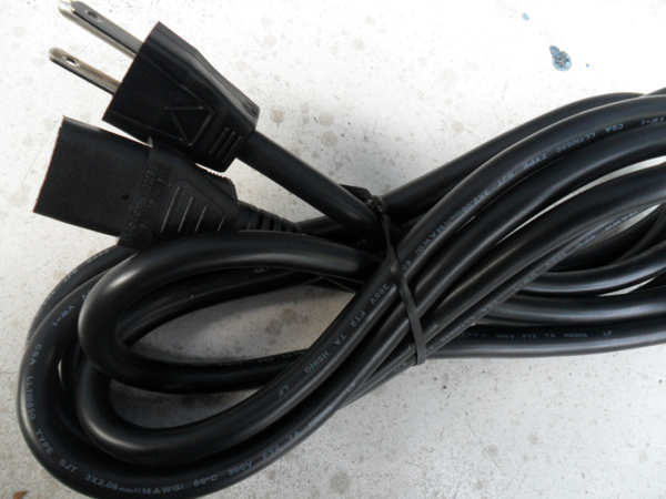 volex电源线 线径3*2.08mm2的美标插头经过(ul)认证的电源线