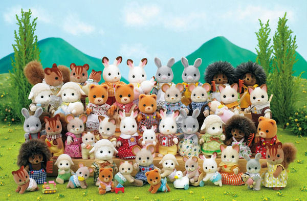 epoch全新正品散货 森贝儿森林家族 植绒小动物 超多款式大全