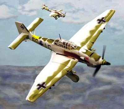 corgi 狗仔 1/72 ju 87b2 ju87斯圖卡俯衝轟炸機 東線 aa32503