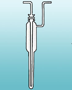 邦沃销售 5ml 白色小型气泡吸收瓶,气泡式吸收管