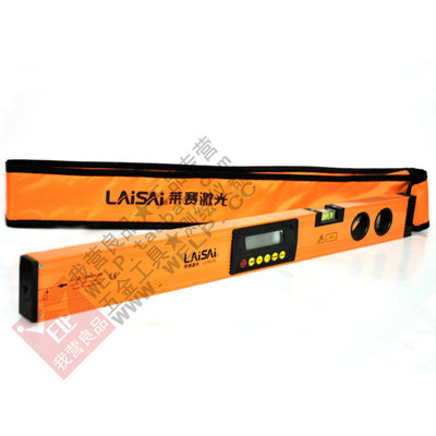 正品莱赛ls160-60激光数字显示水平尺 坡度仪 角度仪带红外激光点