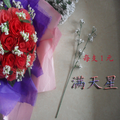 满天星 丝网花配草 满天星一支1元