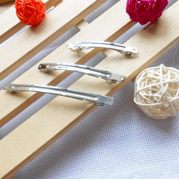 发饰diy配件韩国进口clip paris自动夹弹簧夹发夹边夹