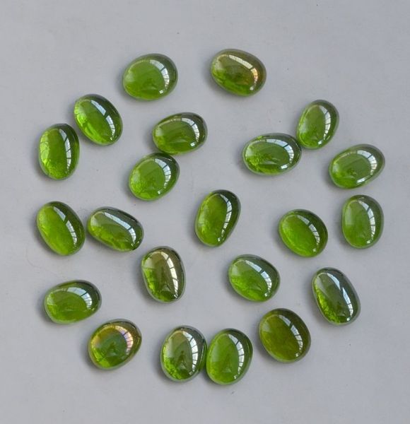 厂家直销绿色小长条石玻璃珠扁珠墙贴鱼缸内装饰家装彩石5元55个