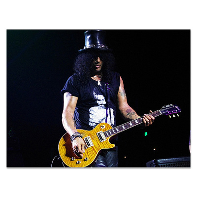 slash 枪与玫瑰乐队海报欧美摇滚音乐怀旧复古酒吧琴行装饰画报10