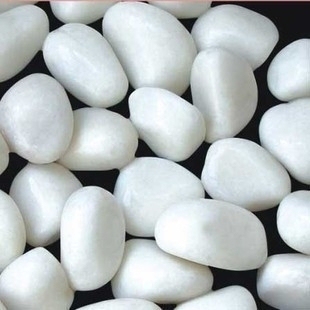 鱼缸造景虾缸水草底砂 鱼缸装饰底砂白玉砂 超白圆润白玉石 500克