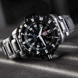 买一送六 鲁美诺斯6402军表美国夜光男士防水潜水手表f117夜鹰表