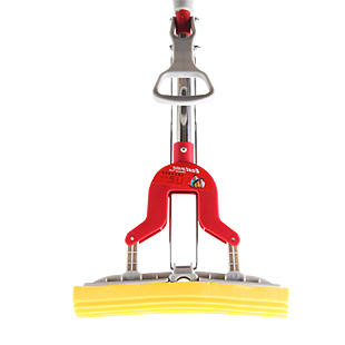 伊司达可伸缩拖把胶棉拖把对折挤水地拖免手洗吸水海绵拖把头拖布