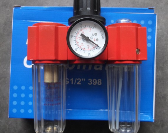 气动元件 油水分离器39系列三联件398-15(1/2 4分)过滤调压油雾