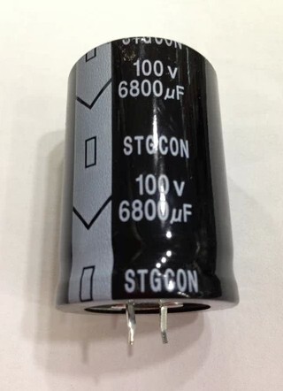 功放音频滤波电容器100v6800uf 6800uf100v 进口电解电容