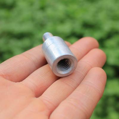 8mm转10mm转8mm抄网头螺丝合金变径接头自制抄网diy转换接头 渔具