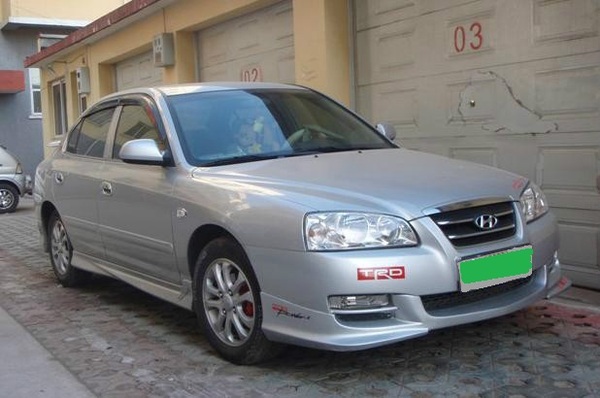 03-10年现代伊兰特小包围 伊兰特改装大小包围 前唇后唇侧裙