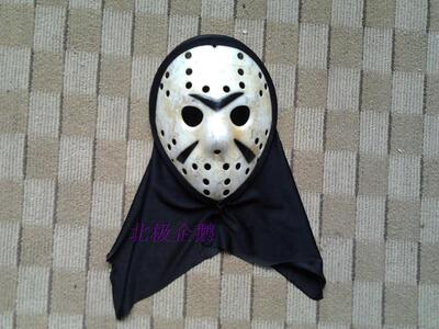 厂家直销面具/弗莱迪大战杰森主题面具 /作旧棒球 带布面具