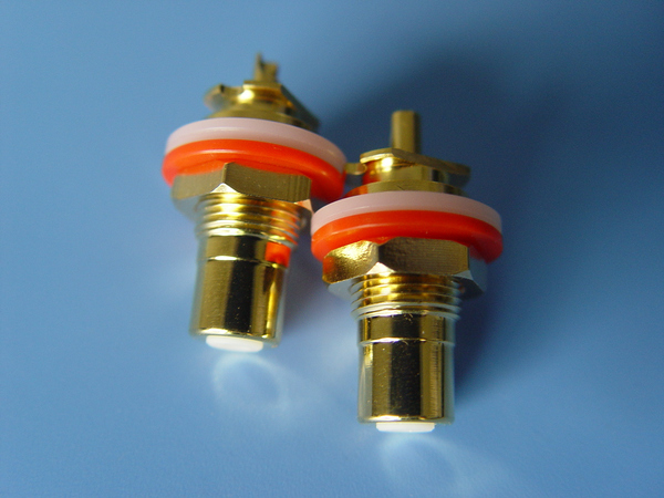 磷青铜镀金rca插座