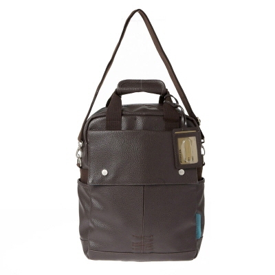 viamonoh飞机包 复古pu 双肩包/斜跨包/电脑包 韩国代购v10f-2226