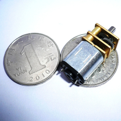 全国最小金属微型减速电机硬币大小dc3.0v电动机请勿用於军事用途