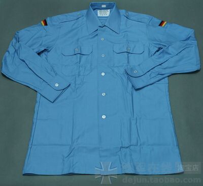 皇冠 德军在线◆全新军版德国西德海军衬衣