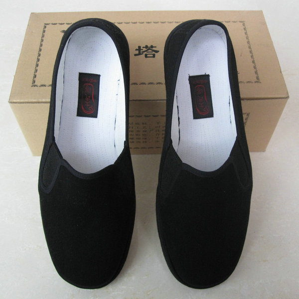 土圪塔土疙瘩老北京千层底纯手工休闲套脚透气平跟男布鞋