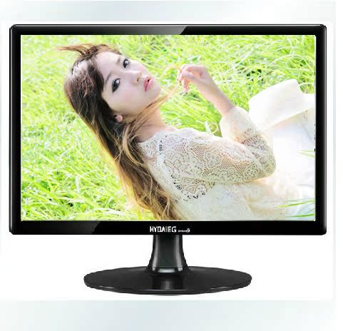 2168液晶显示器现代e格液晶显示器全新22寸完美屏节能低功耗