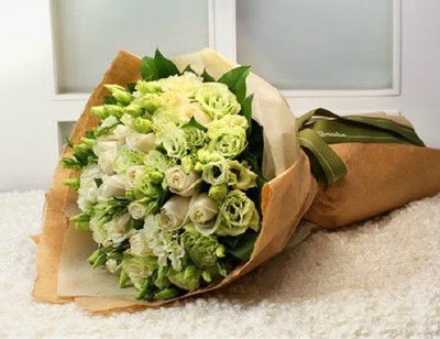 进口Vendela玫瑰洋桔梗高品质鲜花平民价格深