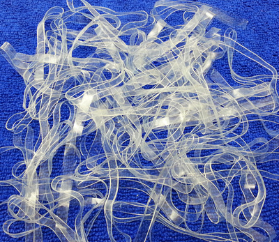 耐高温防老化 各种型号纯透明白色宽皮筋 橡皮筋 牛皮筋 批发/斤